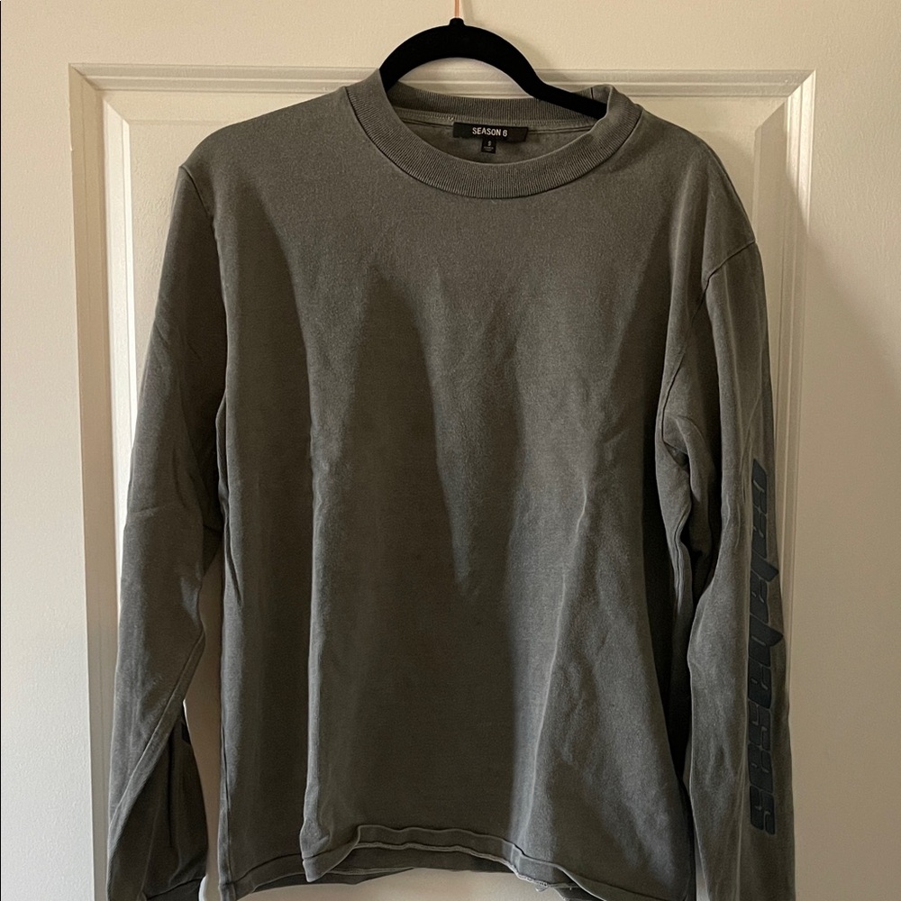 Yeezy Charcoal Long Sleeve Tee